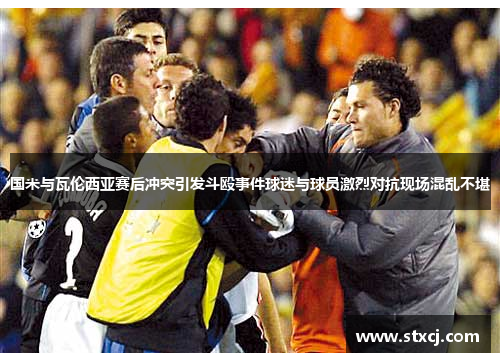 国米与瓦伦西亚赛后冲突引发斗殴事件球迷与球员激烈对抗现场混乱不堪